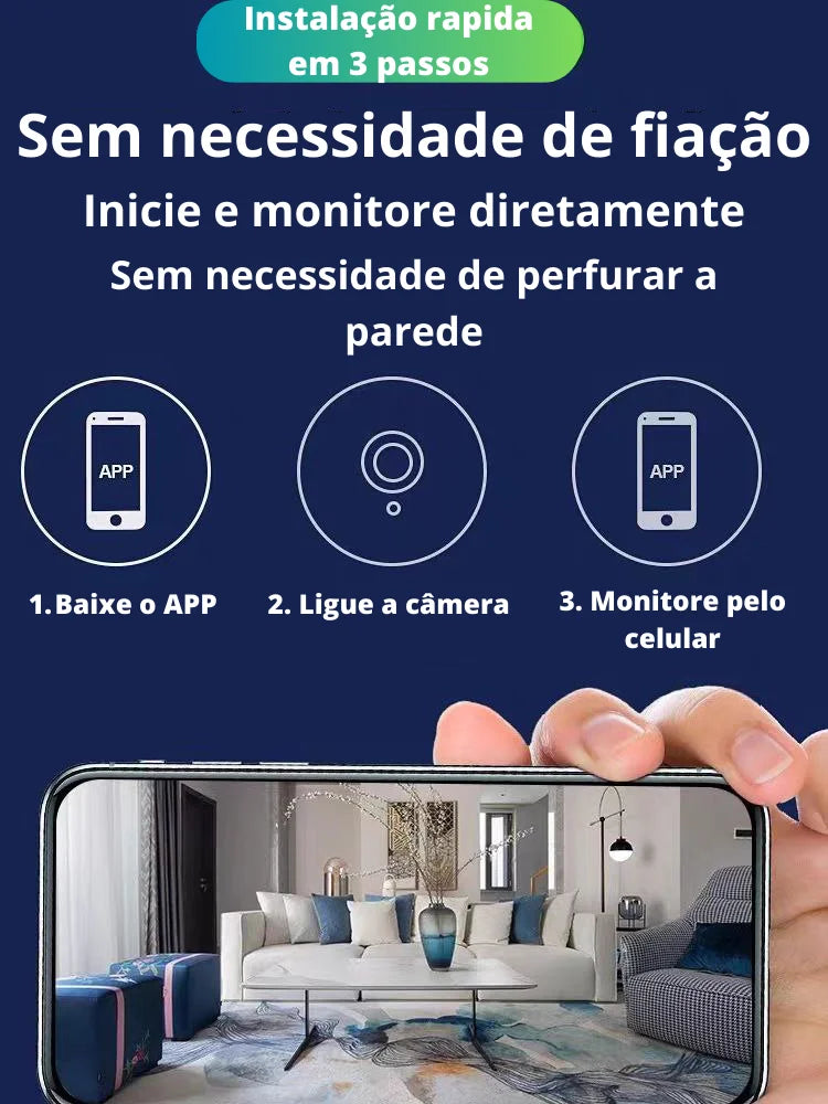 Mini Câmera WiFi HD