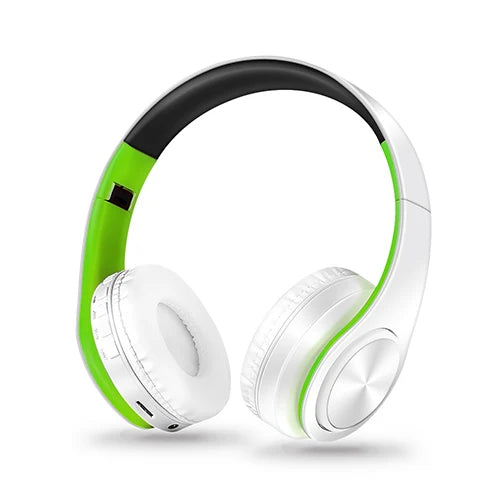 Fones de ouvido. Com Bluetooth, FM, Cartão SD. Aceita Xiaomi, Iphone e Samsung.